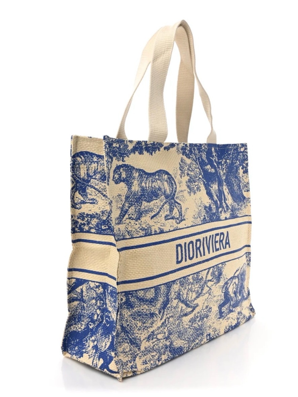 🍂Dior Riviera Blue and Cream Tote Bag🍂